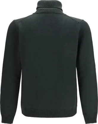 Roberto Collina Mens Turtleneck Wool Sweater 25 Merino Ovis Aries