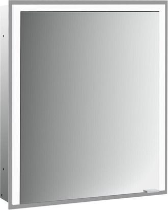 Emco Emco - prime 3 armario con espejo, 600mm, 1 puerta con tope a la