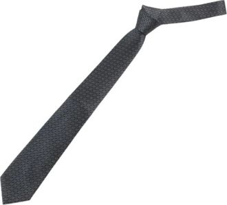 Gucci Pre-owned Accessories, male, Gray, Size: ONE SIZE Pre-owned Cravat