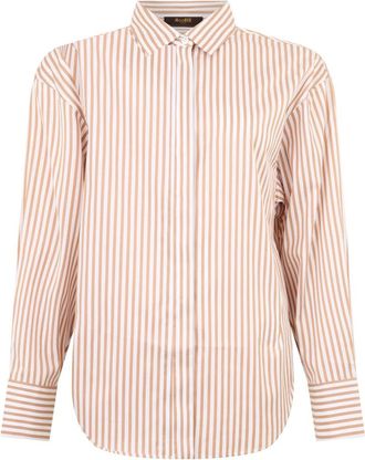 Moorer Mujer, Blusas y Camisas, Beige, Talla: S