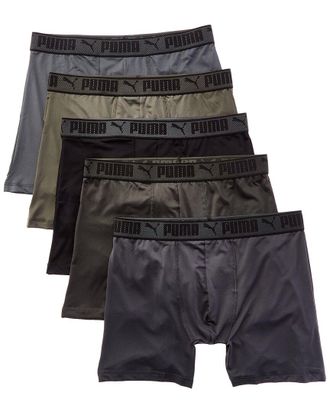 Puma Puma Set Of 5 Training Fit Boxer Brief