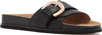 FRANKiE4 Monterey Platform Slide Sandal in Black at Nordstrom, Size 8.5
