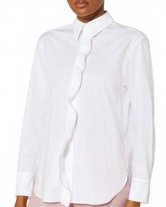 Dorothee Schumacher Pure Power Shirt Blouse In White