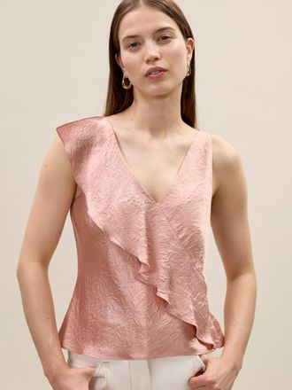 Rebecca Taylor Hollis Satin Tank