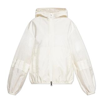 Moncler Light Jackets, female, White, Size: XS Zelkova Jacket