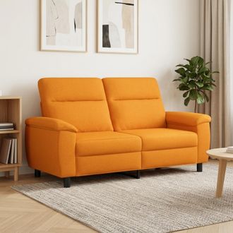 vidaXL Vidaxl Divano Giallo Scuro 178 X 90 X 95 Cm Tessuto