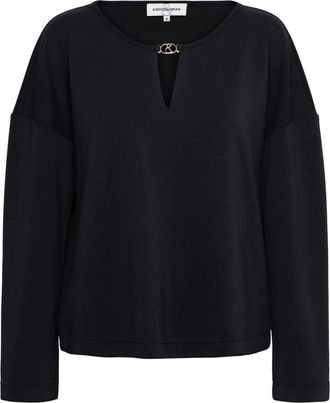 &Co Woman Tops, Dames, Zwart, 2Xl, Polyester, Daca A-Black