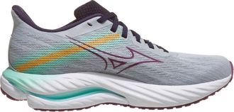 Mizuno Womens Wave Inspire 21 Shoe In Pearl Blue/dark Purple
