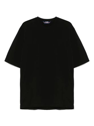 Tシャツ・カットソー K-WAY Men T-shirt Black K2125KW USY Men's t-shirt: K-Way short-sleeved shirts