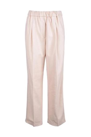 Forte_Forte Comfort Fit Trousers - Pink