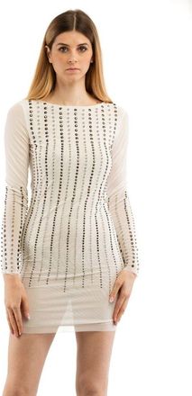 Patrizia Pepe White Polyester Casual Womens Dress