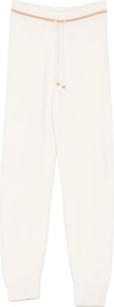 Eleventy Trainingsbroek met trekkoord - Beige