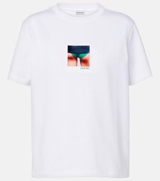 Loewe Printed cotton T-shirt