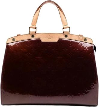 Louis Vuitton Pre-owned Handbags, female, Red, Size: ONE SIZE Pre-owned Brea MM