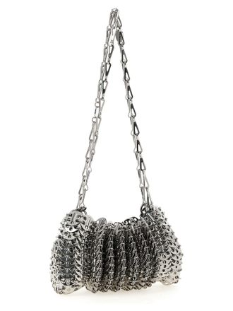 Paco Rabanne Chainmail Steel Mesh Shoulder Bag - Silver