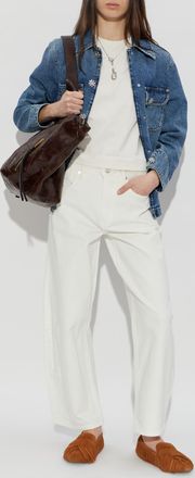 AllSaints Denim Jacket Bex, Womens, Navy Blue