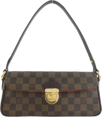 Louis Vuitton Pre-owned Damier Ravello Borsa a spalla in tela rivestita - - Pre-owned - Donna - Marrone - ONE SIZE