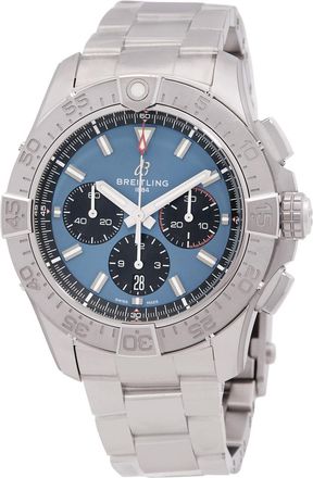 Breitling Pre-owned Breitling Avenger Chronograph Automatic Blue Dial Mens Watch EB0148101C1E1