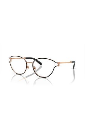 Tiffany & Co. 54mm Oval optical glasses in Black at Nordstrom