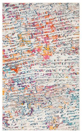 Safavieh Alfombra azul/naranja 122 x 183 cm