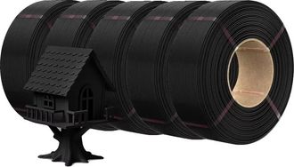 OEM Filamento Para Impresora 3d, Uso Vers&aacute;til, Alta Resistencia, Pla(n) 5 Negro