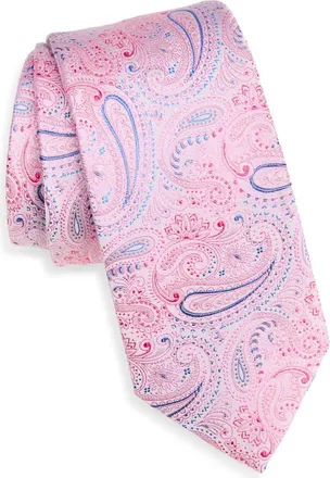 Bonobos Paisley Silk Tie in Pink at Nordstrom Rack
