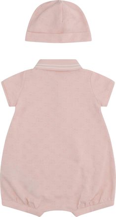 Gucci Girls Baby Gg Cotton Two-Piece Gift Set Pink-Mix Dress Pink/mix