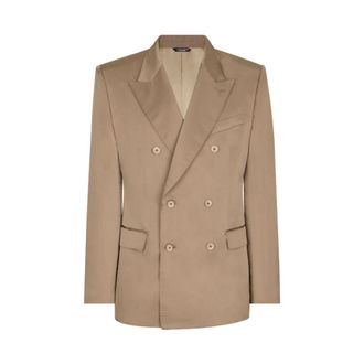 Dolce & Gabbana Hombre, Chaquetas, Marrón, Talla: L