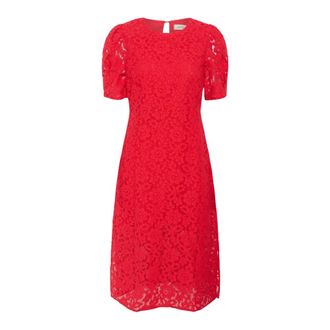 Cream CREbana Dress - - Dresses - Donna - Rosso - S