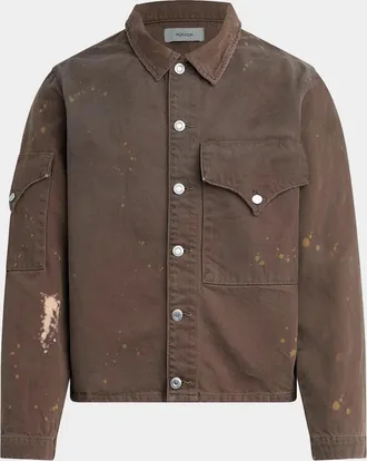 Hudson Denim Shirt Jacket