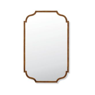 Frontgate Mari Wall Mirror - Bronze Frame, 29 x 46 Bronze - Frontgate