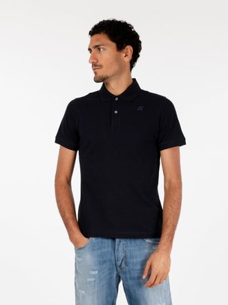 K-Way Polo maniche corte Amedee blue depth