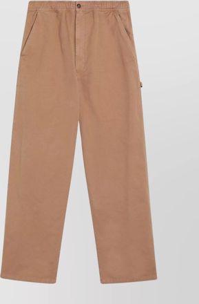 Maison Margiela cotton baggy straight-leg trousers