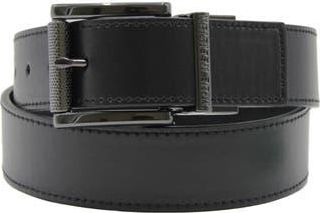 True Religion Reversible Lumin Air Belt in Black/Brown at Nordstrom Rack, Size 36