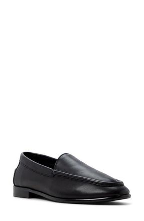 Aldo Ambar Leather Loafer in Black at Nordstrom, Size 7.5