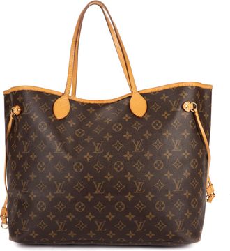 Louis Vuitton Pre-owned Womens Neverfull GM Shoulder Bag - Brown - One Size
