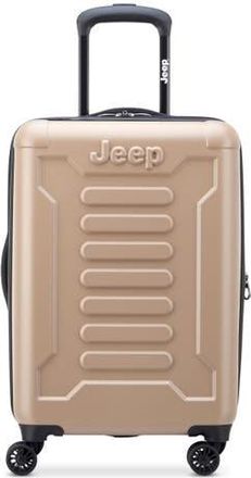 Jeep JH004C Carry-On 20 Inch Hardside Expandable Luggage with Spinner Wheels in Beige at Nordstrom