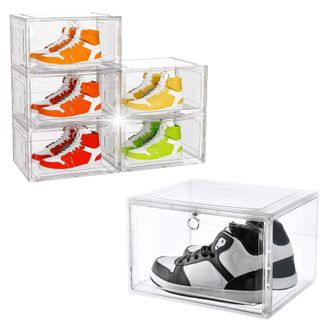 OEM 6 Cajas Organizadoras Para Zapatos De Alta Gama, Juguetes Y Accesorios De Oficina