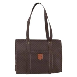 Celine Pre-owned Tote Bags, female, Brown, Size: ONE SIZE Pre-owned Plastic Tote Bag
