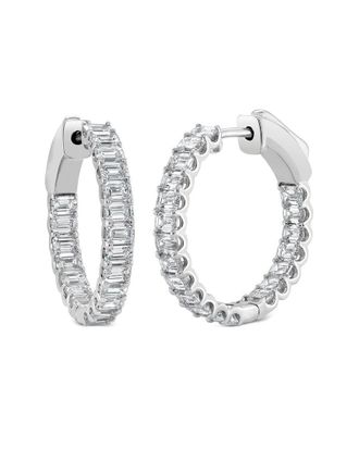 Sabrina Designs 14K 4.13 Ct. Tw. Diamond Hoops
