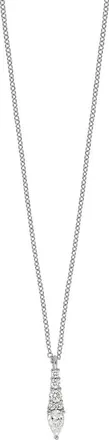 Bony Levy Liora Diamond Drop Pendant Necklace (Nordstrom Exclusive) in 18K White Gold at Nordstrom, Size 18