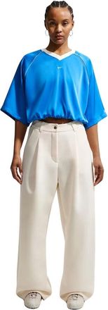 Nike Dames, Sport, Blauw, Maat: M Satijn