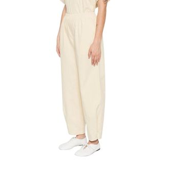 Yerse Wide Trousers, female, Beige, Size: S Carli Trousers