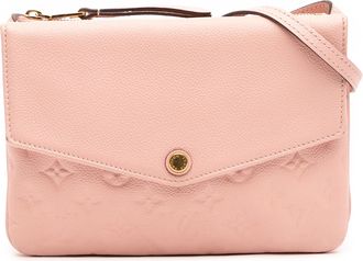 Louis Vuitton Pre-owned Womens Lockme Ever Crossbody Bag - Pink Leather - One Size