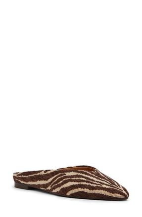 Steve Madden Sherman Mule in Zebra at Nordstrom, Size 5.5