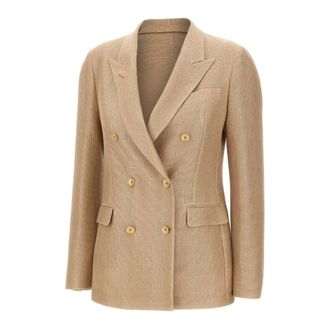 Tagliatore Blazers, female, Beige, Size: 3XL Parigi Blazer