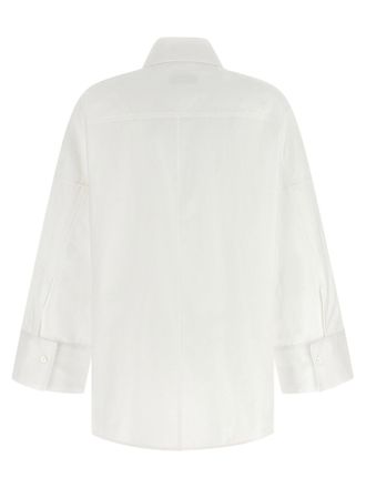 Alberto Biani Washed Cotton Shirt - White