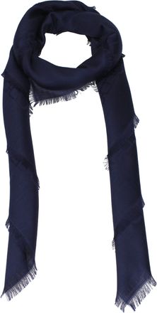 Tom Ford Blue Cashmere Womens Foulard