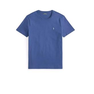 Polo Ralph Lauren T-Shirts, male, Blue, Size: XL Casual T-shirt for Men