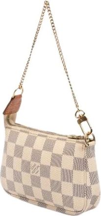 Louis Vuitton Pre-owned Mini Bags, female, White, Size: ONE SIZE Pre-owned Canvas louis-vuitton-bags